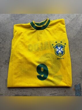Vintage 90s Cristiano Ronaldo Brazil FC jersey shirt